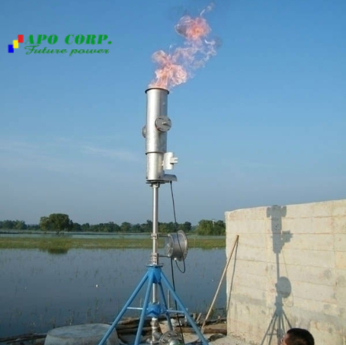 Đầu đốt khí biogas APO